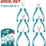 Total 6-delni set mini klešč 115mm (THT1K0511) | Shoptok.si
