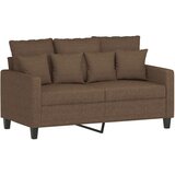  3-dijelni set sofa s jastucima smeđi od tkanine | shoptok.hr
