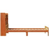 Krevet s regalom za knjige bez madraca 75 x 190 cm od borovine | shoptok.hr