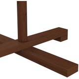  Drveno božićno drvce 125 cm Bambus i masivno borovo drvo | shoptok.hr