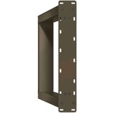 vidaXL noge za konzolni stol u obliku slova u, 2 kom, prirodni čelik, 38 x (72-73) cm, čelik | shoptok.hr