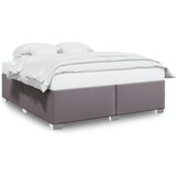 Furnova Posteljni okvir siv 180x200 cm umetno usnje, (21940740) | Shoptok.si