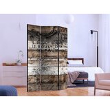 Artgeist PARAVAN 135/172/3 cm bela, svetlo rjava | Shoptok.si