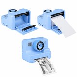 LEAN Toys dječji digitalni fotoaparat s instant ispisom fotografija, plavi | shoptok.hr