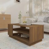  Stolić za kavu smeđa boja hrasta 102x55x43 cm konstruirano drvo | shoptok.hr