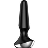 Satisfyer Vibracijski analni čep Plug-ilicious 2, črn | Shoptok.si