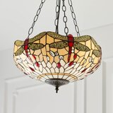  Endon 70759 - Luster na lancu Tiffany DRAGONFLY 3xE27/60W/230V Ø 41 cm | Eponuda.com