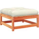  4-dijelni set vrtnih sofa s jastucima voštano smeđi od borovine | shoptok.hr