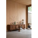 Zuiver Rjava nizka komoda v orehovem dekorju 120x58 cm Groove – | Shoptok.si