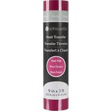 Silhouette Flocked Heat Transfer - 22,9 cm x 0,9 m - Dark Pink | shoptok.hr