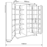 MID.YOU Regal Engalo Xl, Bela | Shoptok.si
