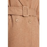 Trendyol Mink Belted Oversize Cachet Coat | ePonuda.com