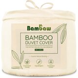 Bambaw Prevleka za odejo iz bambusa 155 x 220 cm - Ivory | Shoptok.si