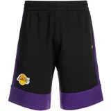New Era Sportske hlače 'NBA Los Angeles Lakers' ljubičasta / narančasta / crna / bijela