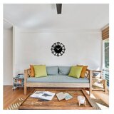 WALLXPERT Zidni sat 48x48cm Crni | Eponuda.ba
