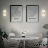 BRILONER 3888012 - punjivo led zidno svetlo sa senzorom aura, led 2,5 w / 5 v, 1800 mah, mat | Eponuda.com