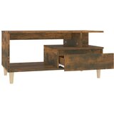  Stolić za kavu boja hrasta 90x49x45 cm konstruirano drvo | Eponuda.com