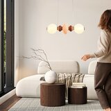  LED luster na sajli FLORES LED/15W/230V zlatna/narandžasta/smeđa | Eponuda.com