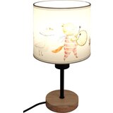 Brilagi Stona lampa BOBO WOOD 1xE27/25W/230V hrast/crna/bela/sa životinjskim motivima | Eponuda.com