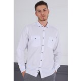 Dewberry G722 MEN'S SHIRT-WHITE | Shoptok.si
