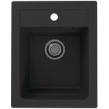 Alveus 1139771 - Kuhinjski sudoper ATROX 50x40 cm granit/crna Cene