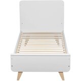 Qu-ax dječji krevetić loft convertible 70x140 white | shoptok.hr