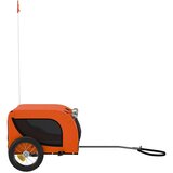  Kolesarska prikolica za hišne ljubljenčke oranžna in črna, (20812688) | Shoptok.si