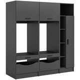MID.YOU Omara Za Pralni In Sušilni Stroj Free, Antracit | Shoptok.si