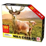 puzzle u obliku životinje - jelen 100 delova ( 1039685 ) Cene