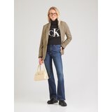 Calvin Klein Jeans Pulover crna / bijela | shoptok.hr