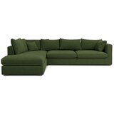 Scandic Tamno zelena kutna garnitura (lijevi kut) Comfy - | shoptok.hr