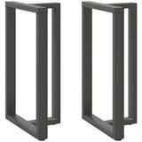  Noge za barski stol T-oblika 2 kom antracit 60x35x(100-101) cm čelik | shoptok.hr