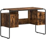  Stol s pohranom Dimljeni hrast 120 x 50 5 x 75 5 cm - Dimljeni hrast | shoptok.hr