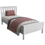 Hanah home FRN-20064 WoodenWhite Double Bedstead | ePonuda.com
