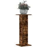vidaXL Stojalo za rastline 2 kosa dimljeni hrast 30x30x80 cm inž. les Cene