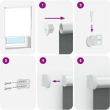 Rolo zavjesa Blackout crvena 165x230 cm Širina tkanine 161 6 cm | shoptok.hr