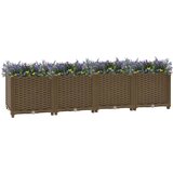 Furnova Visoka greda 160x40x38 cm polipropilen, (21921682) | Shoptok.si