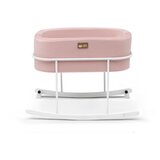 Hanah home Kolijevka Hier Metal, 90x70x58 cm, Roze-bijela Cijene