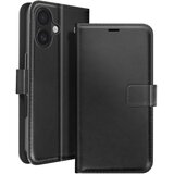 Oem Mayaxess, Ohišje za iPhone 16 Plus Denarnica s trakom za roko, Črna, (5000215641) | Shoptok.si