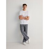 Reserved pulover s kratkimi rokavi - bela | Shoptok.si