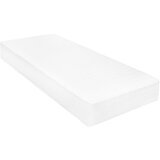  Dnevni ležaj s madracem 90 x 200 cm bijeli od masivne borovine | shoptok.hr