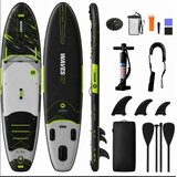 WAVESUP B-roba SUP daska na naduvavanje XL crna 320x83x15cm Cene