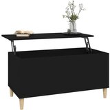  Stolić za kavu crni 90 x 44 5 x 45 cm od konstruiranog drva | shoptok.hr