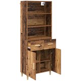  Highboard Staro drvo 69,5 x 32,5 x 180 cm Konstruirano drvo | shoptok.hr
