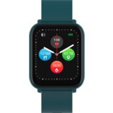 Canyon Easy SW-54, Smartwatch,1.7" IPS Full Touch 240X280,IP68 waterproof, PIXART PAR2860QN, 32K /512K/64M,Multisport mode,heart rate,200mAh battery, Bluetooth BT5.3, compatibility with iOS and android, Green, host: 43.4 *35.8 * 9.8mm strap:248*20mm,35g - Cene