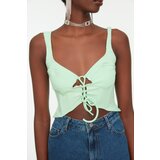 Trendyol Green Tie Detailed Knitted Bustier | shoptok.hr