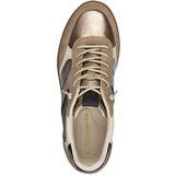 Tamaris Niske tenisice svijetlobež / brokat / zlatna / crna | shoptok.hr