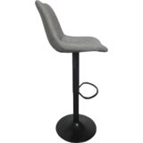 Barska stolica 620145 Svetlo siva /crna metalna baza | Eponuda.com