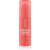 Catrice Blushin' Charm Multi Stick rdečilo z osvetljevalcem v paličici odtenek 020 Coral Cutie 5.5 g