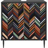  Kupaonski ormar OMMEN Crni hrast 60 x 40 x 61 cm | shoptok.hr